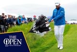 thumbnail: Shane Lowry's opening round was punctuated by rain showers