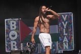 thumbnail: Bob Vylan performing on the West Holts Stage during the Glastonbury Festival (Yui Mok/PA)